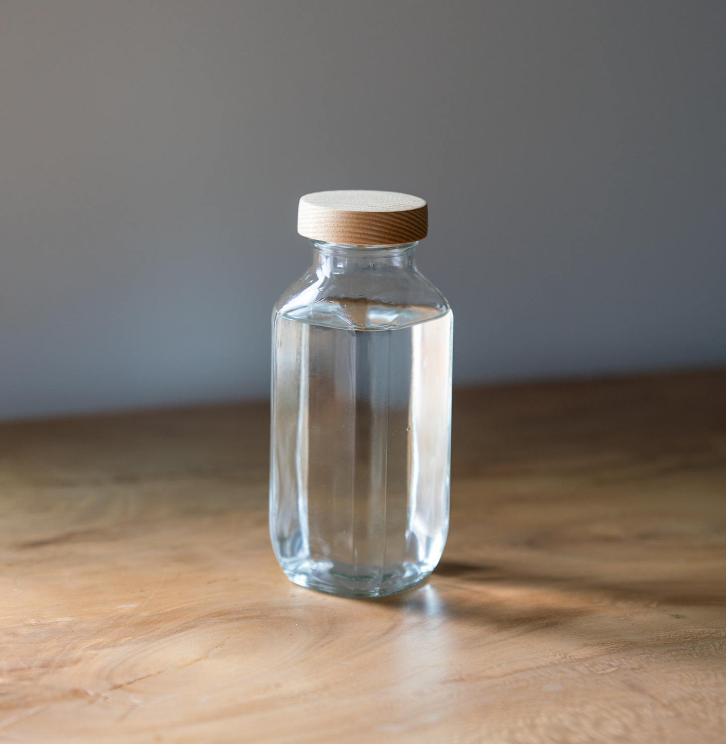 French Square Water Bottle