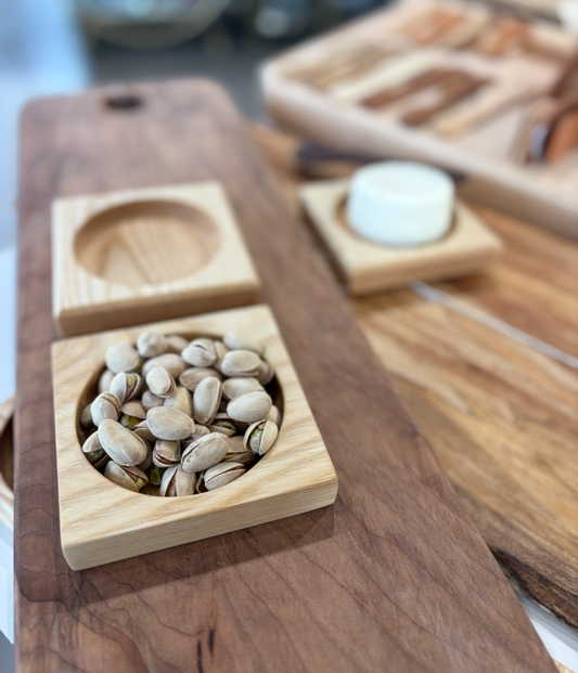 Small Ash wood dish